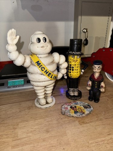 Lotto set salvadanaio michelin - set,