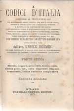 I codici d'Italia. conformi al