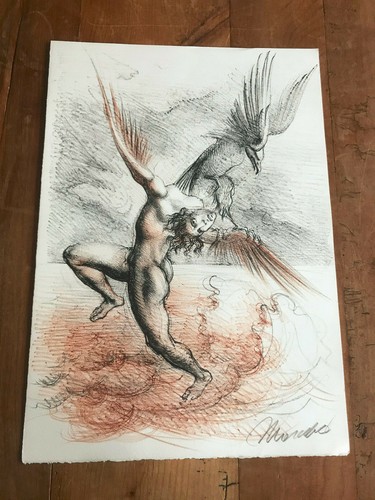 Lithographie marcello - 15,