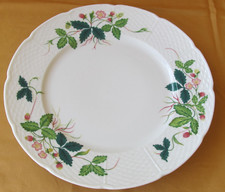 Assiette plate 27,5 cm en porcelaine Limoges Raynaud Georges Sand