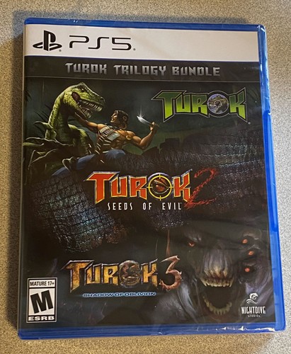 Turok trilogy bundle ps5 nuovo - trilogy,