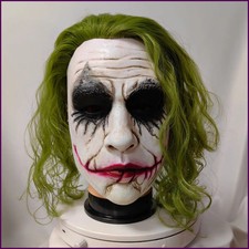 Maschera cosplay joker - maschera, capelli