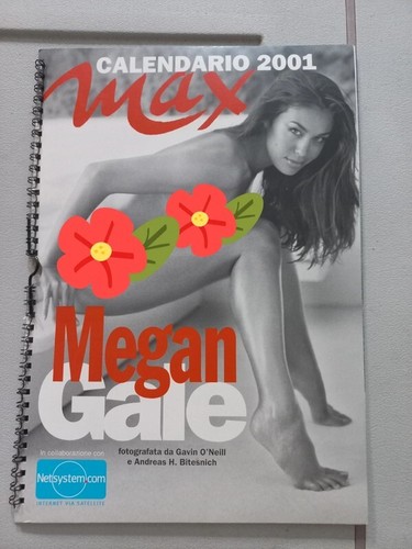 Calendario megan gale 2001 - calendario,