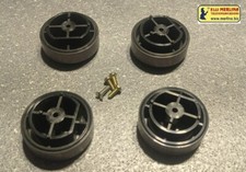 Piedini color canna di fucile 4 pz. 40x15mm per piastra CD  tuner hifi universal