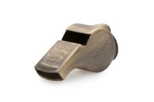 Fischietto in ottone antico Titanic Thunderer White Star Line 58