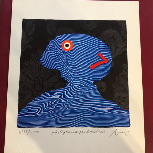 Enrico baj bolaffi arte - baj,