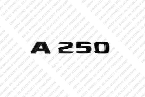 Gloss black trunk emblem badge - emblem,