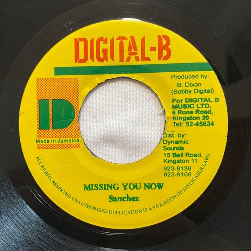 Sanchez missing you now - now, 7"