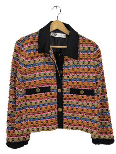 Zara blazer maglia donna - blazer, in