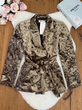 Blazer Zara in velluto filo