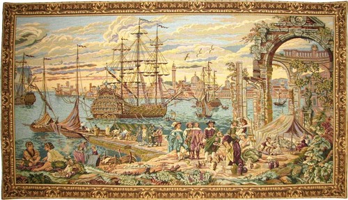 Arazzo porto nautico - porto, venezia