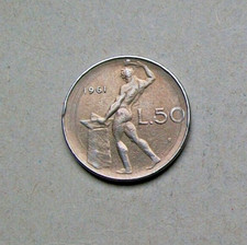 1961 50 LIRE VULCANO