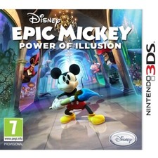 Epic Mickey Power Of Illusion Gioco Usato per Nintendo 3DS