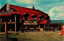 Cartolina Dawson Creek British Columbia Windy Point Lodge, McLeod's Lake