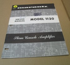Marantz 1120 Manuale di