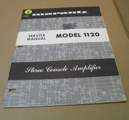 Marantz 1120 manuale - 1120,