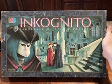 Gioco da tavola Vintage INKOGNITO, MB Giochi 99% Completo