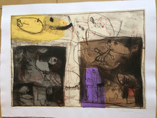 Acquaforte e  puntasecca  cm 80 X 60 Asveri