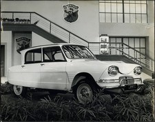 Foto vintage Salone Auto Torino 1961 Citroen Ami 6 Ft 36432 - Stampa 21x27 cm