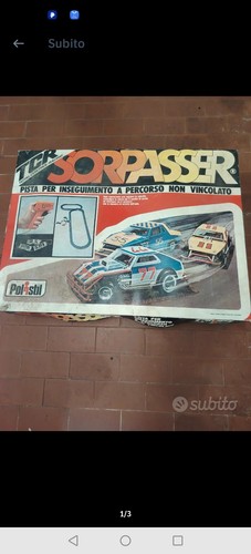 Polistil sorpasser tcr - tcr, pista
