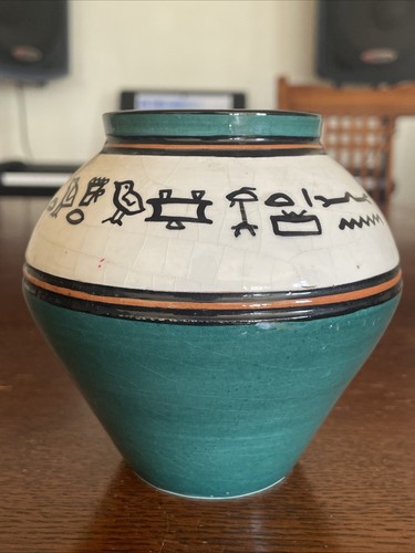 Vaso ceramica revival - , egiziano