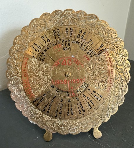 Calendario perpetuo vintage - perpetuo,