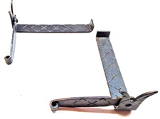 Fermapersiana Frulletto Blocca Anta Finestra Ferro Nero Pz. 2 GHIDINI