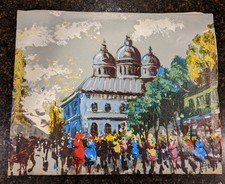 Dipinto olio metà secolo