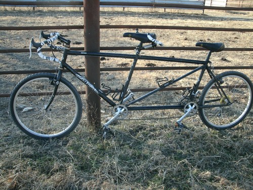 Tandem bicycle - tandem,