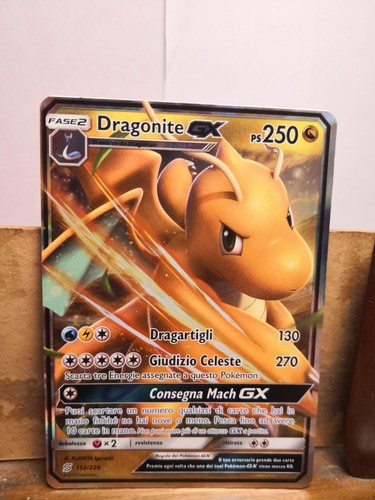 Pokemon carta dragonite - pokemon, gx