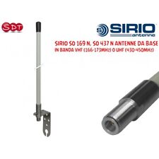 SIRIO SO 169 N, SO 437 N ANTENNE BASE IN BANDA VHF (166-173MHz) O UHF (430-450Mh