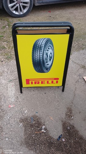 Insegna tabella pirelli - insegna,