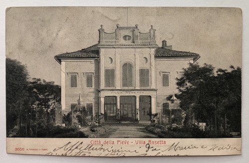 Cartolina città della pieve - cartolina,