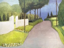 Paesaggio Mediterraneo Strada