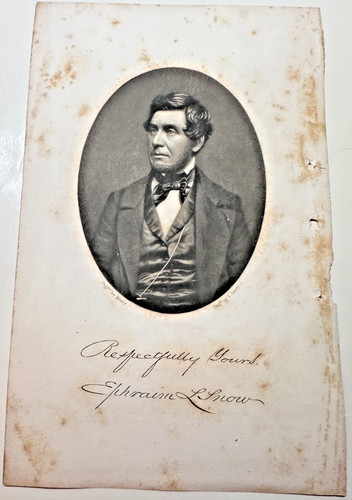 Ephraim snow portrait - ephraim,