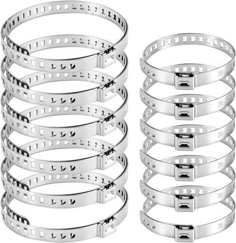 Pezzi fascette metalliche - 12,