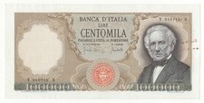 100000 LIRE MANZONI DECR 19 LUGLIO 1970
