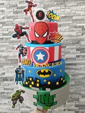 Torta Scenografica Super Eroi