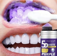 Polvere sbiancante denti - sbiancante, viola