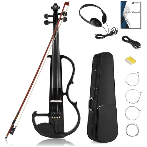 Violino elettrico nero - violino,