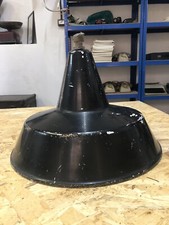 Lampada Industriale A Sospensione Soffitto Vintage Nero Cappello Di Strega