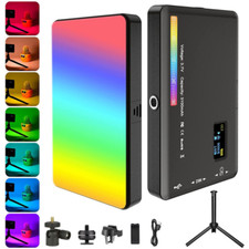 Luce video led - rgb, dimmerabile