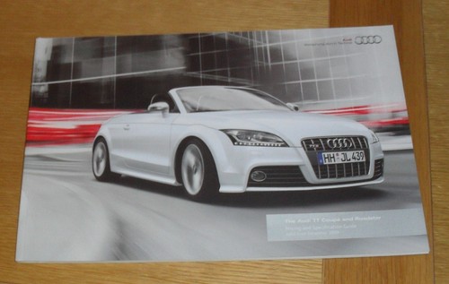 Brochure prezzi audi coupè - tt,