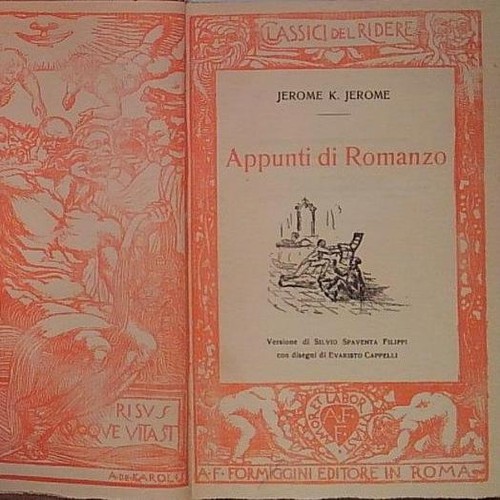 Jerome appunti romanzo - jerome, di