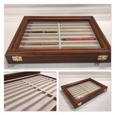 Wooden and Velvet Case Box for