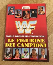 WWF Wrestling Album Figurine Merlin 1993 Incompleto (68 Figurine Attaccate)