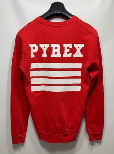 Felpa uomo pyrex rossa - pyrex,