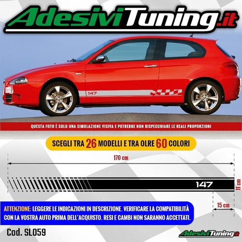 Kit adesivi strisce laterali - strisce,