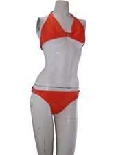 Unimar Costume Bikini Mare Donna 46 Xl Extra Large Arancione Made Italy Piscina