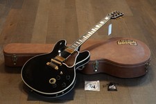 1997 Gibson BB King Lucille Semi-Hollow Chitarra elettrica Ebano Nero + OHSC